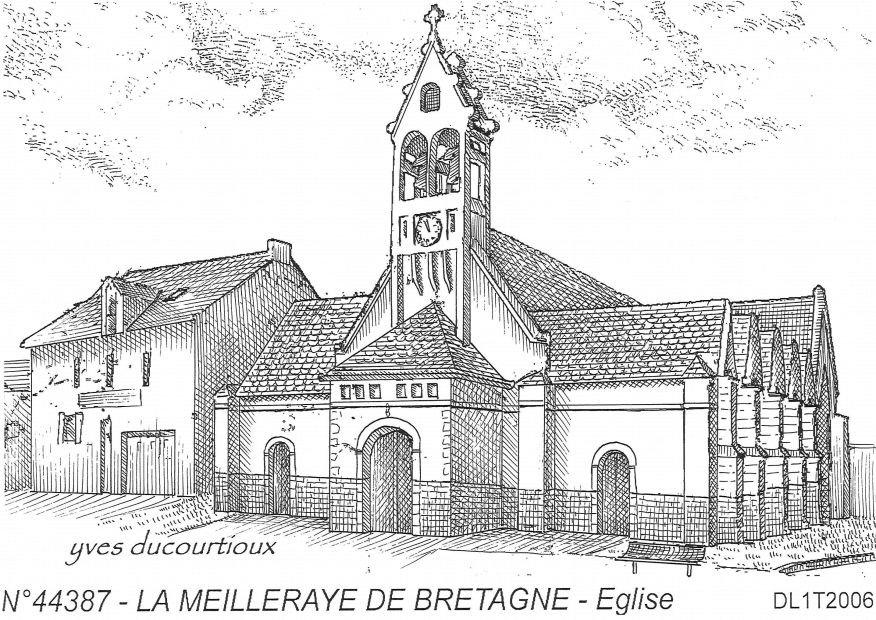 Souvenirs LA MEILLERAYE DE BRETAGNE - glise