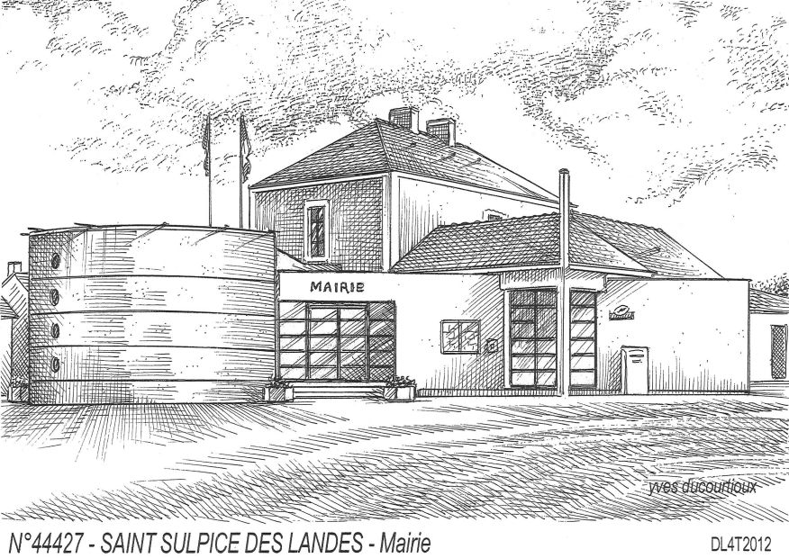 Souvenirs ST SULPICE DES LANDES - mairie