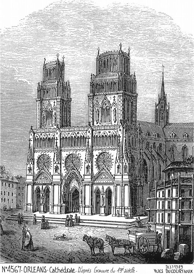 Cartes postales ORLEANS - cathdrale