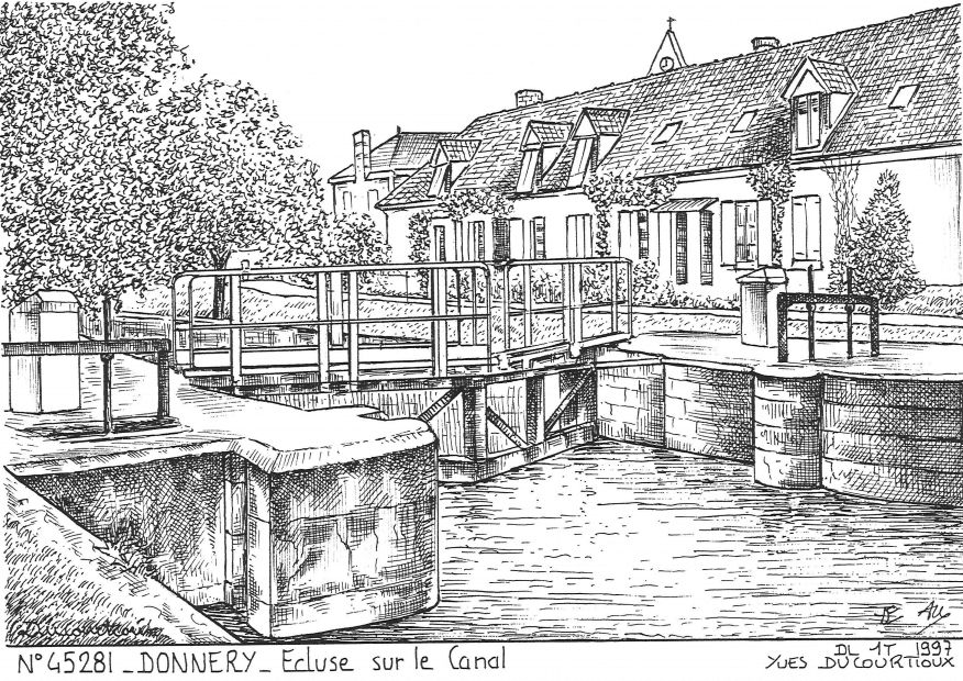 Cartes postales DONNERY - cluse sur le canal