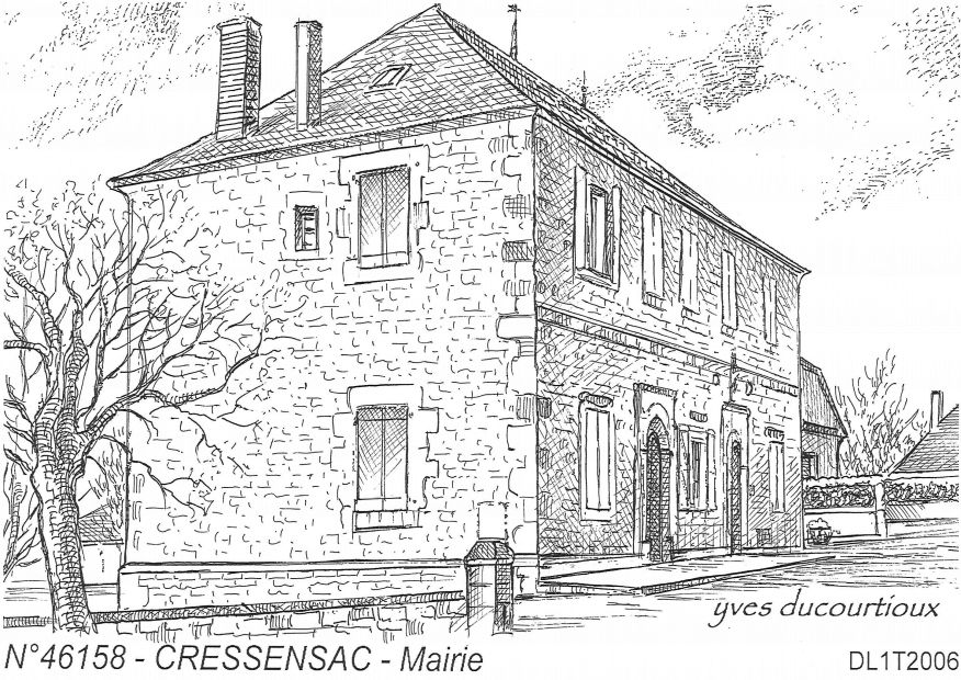 Souvenirs CRESSENSAC - mairie
