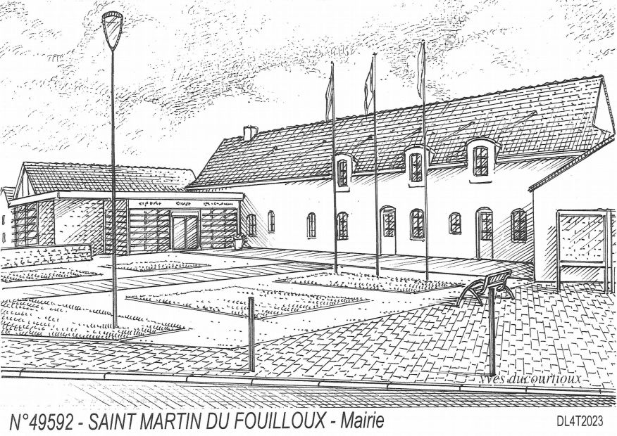 Souvenirs ST MARTIN DU FOUILLOUX - mairie