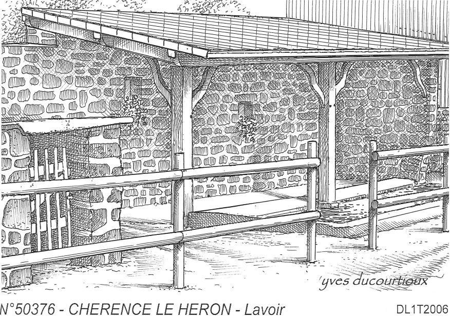 Cartes postales CHERENCE LE HERON - lavoir