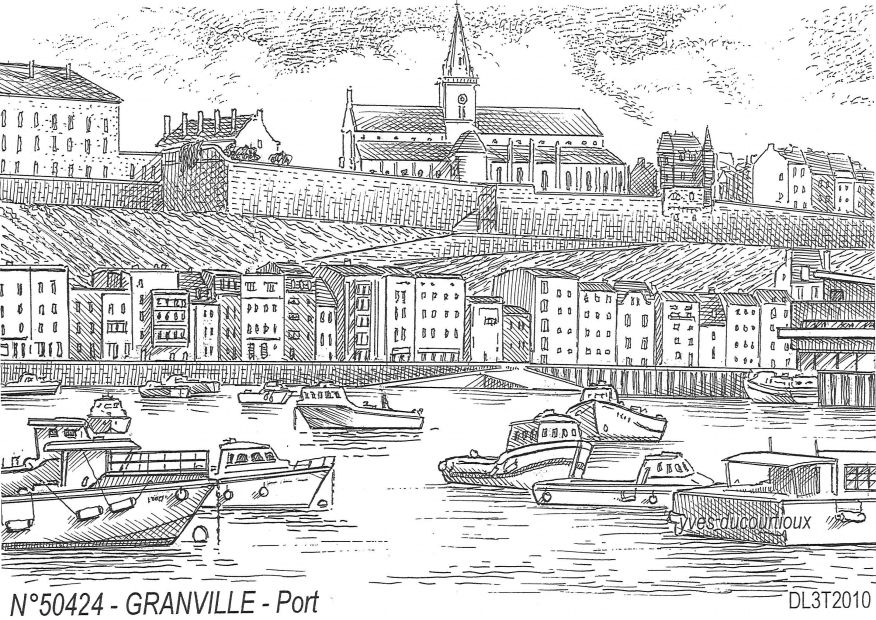 Cartes postales GRANVILLE - port