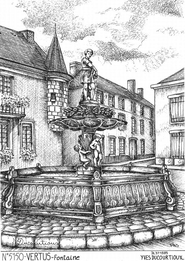 Souvenirs VERTUS - fontaine