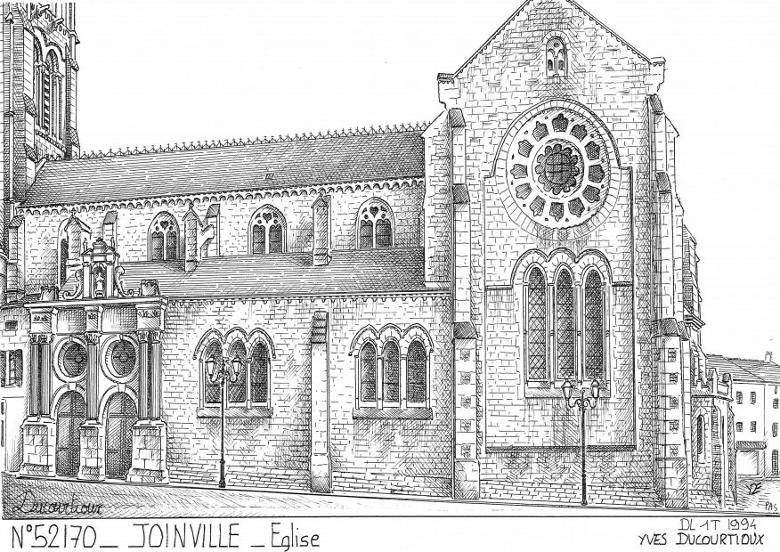 Cartes postales JOINVILLE - glise