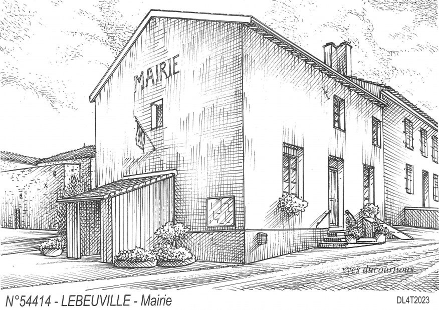 Cartes postales LEBEUVILLE - mairie