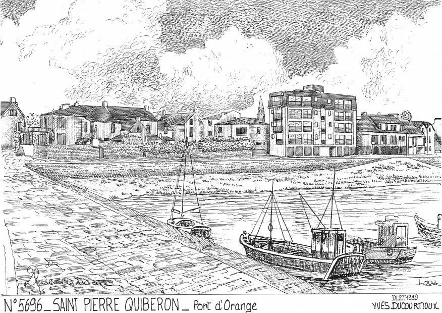 Cartes postales ST PIERRE QUIBERON - port d orange