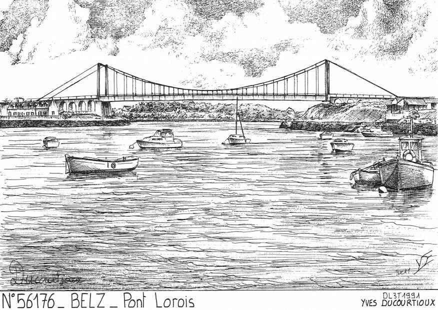 Cartes postales BELZ - pont lorois