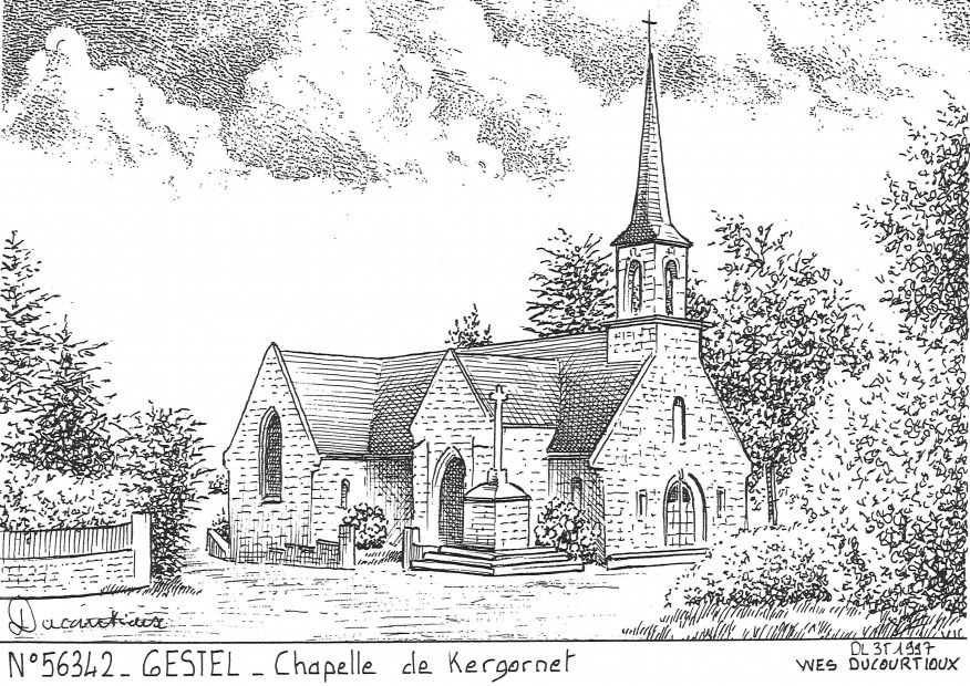 Souvenirs GESTEL - chapelle de kergornet
