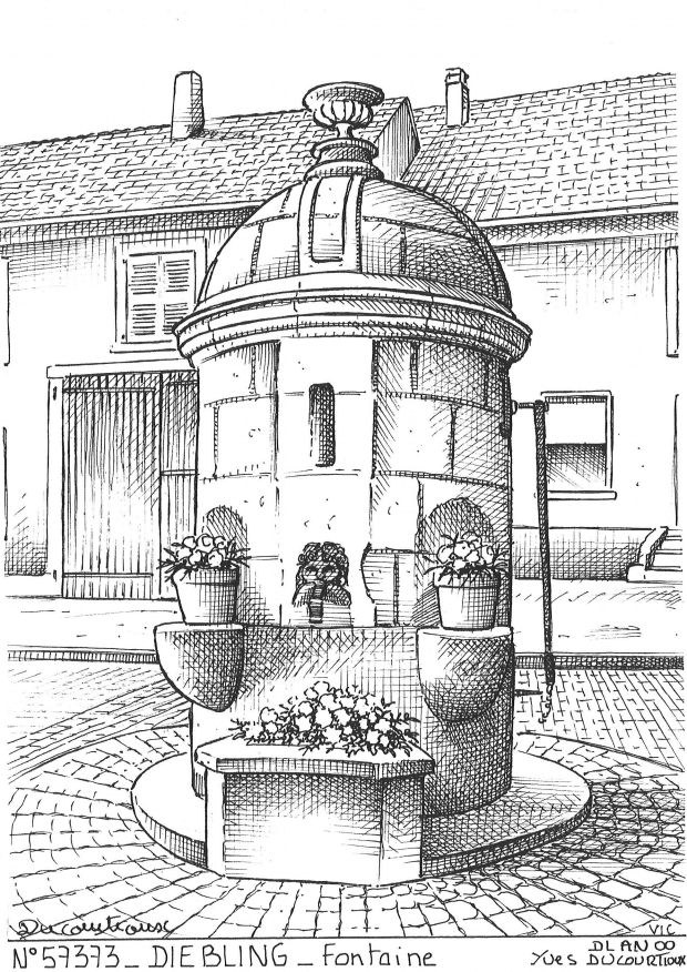 Souvenirs DIEBLING - fontaine