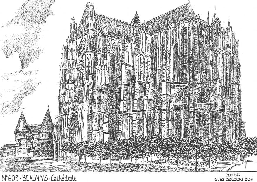 Cartes postales BEAUVAIS - cathdrale