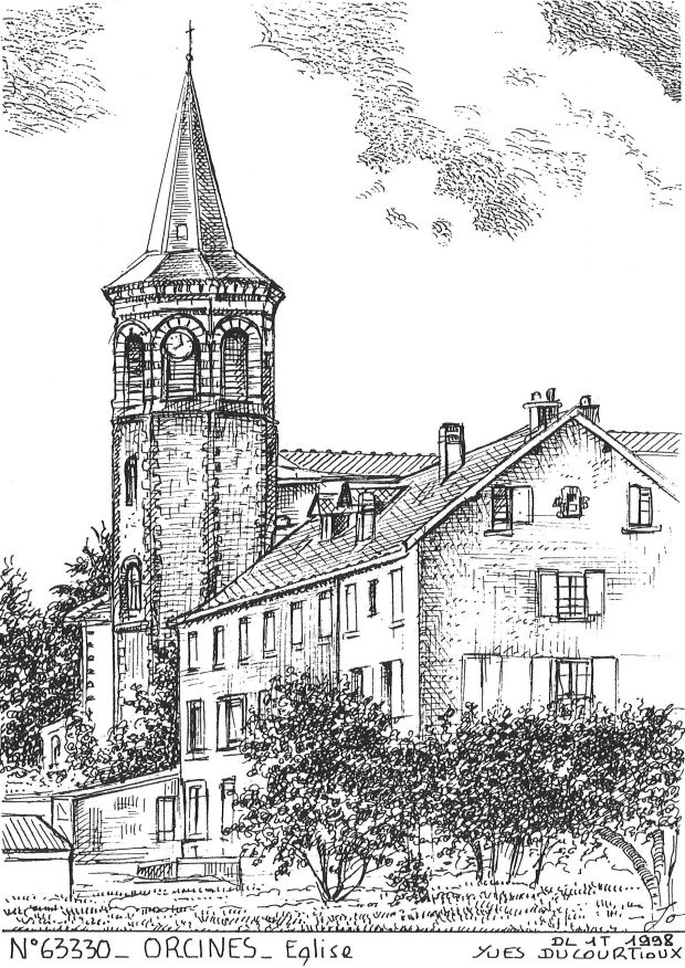 Souvenirs ORCINES - �glise