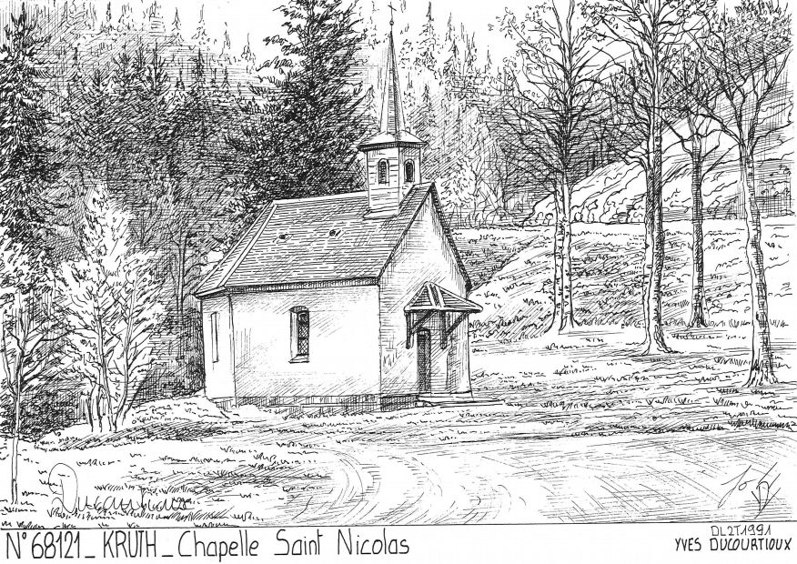 Cartes postales KRUTH - chapelle st nicolas