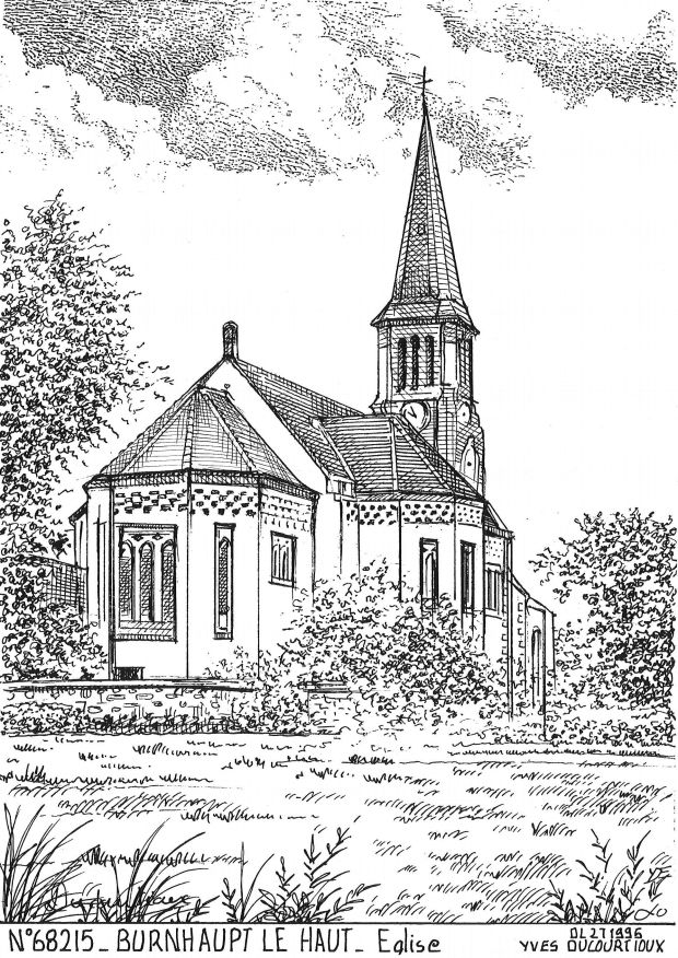 Souvenirs BURNHAUPT LE HAUT - �glise