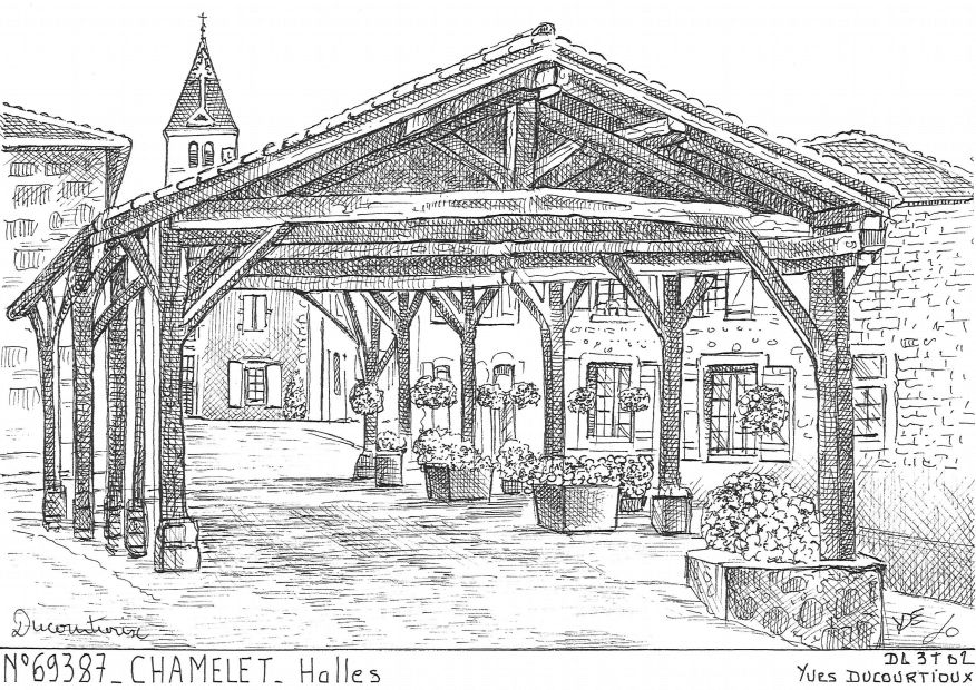 Souvenirs CHAMELET - halles