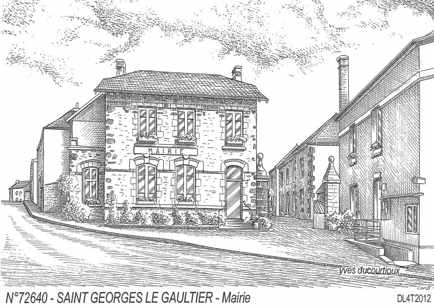 Souvenirs ST GEORGES LE GAULTIER - mairie