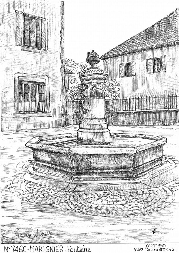 Souvenirs MARIGNIER - fontaine