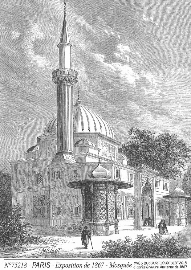Souvenirs PARIS - expo 1867, mosque