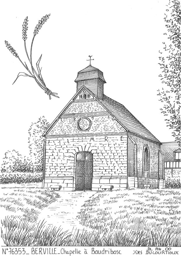 Souvenirs BERVILLE - chapelle  baudribosc