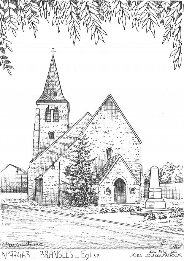 Souvenirs BRANSLES - �glise