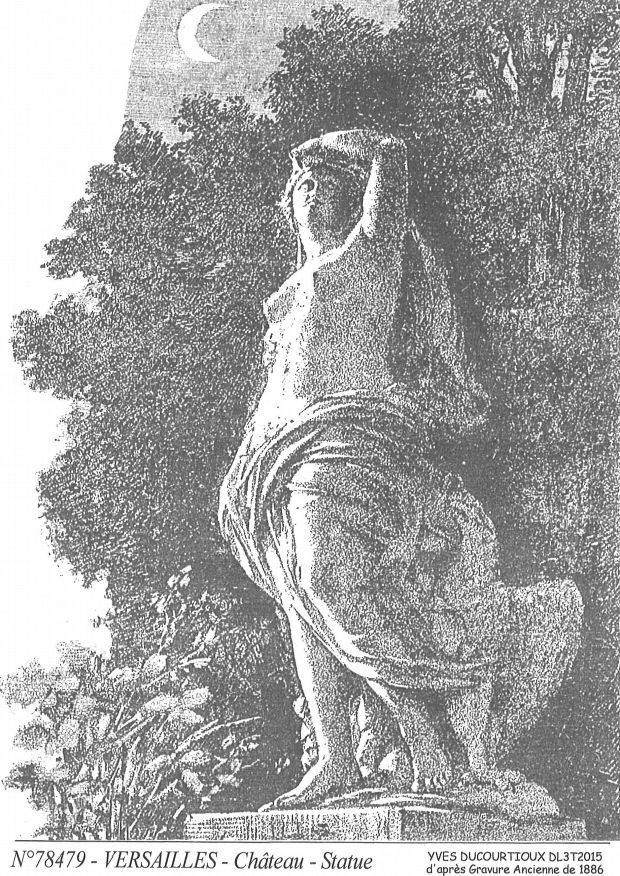 Souvenirs VERSAILLES - chteau, statue