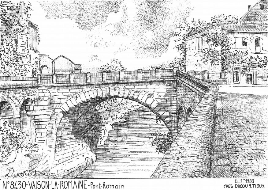 Cartes postales VAISON LA ROMAINE - pont romain