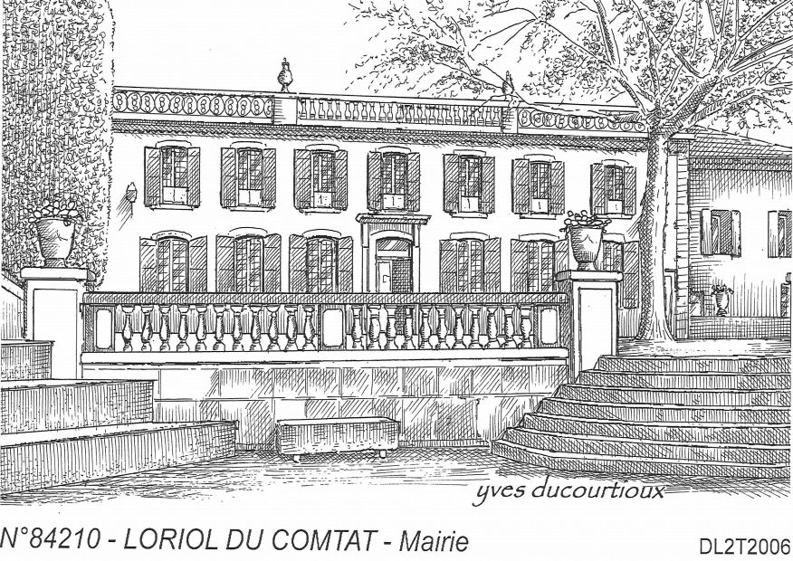 Souvenirs LORIOL DU COMTAT - mairie