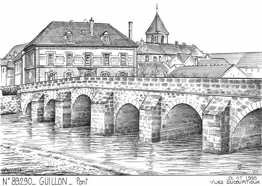 Cartes postales GUILLON - pont