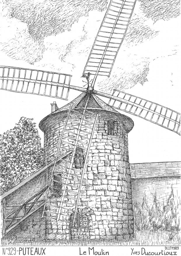 Souvenirs PUTEAUX - moulin