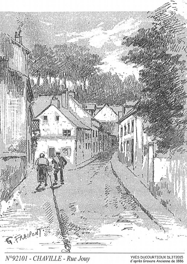 Souvenirs CHAVILLE - rue jouy�
