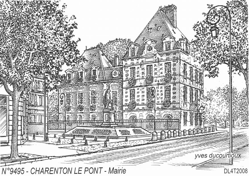 Cartes postales CHARENTON LE PONT - mairie