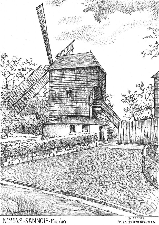 Souvenirs SANNOIS - moulin