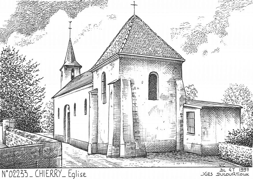 N 02233 - CHIERRY - glise