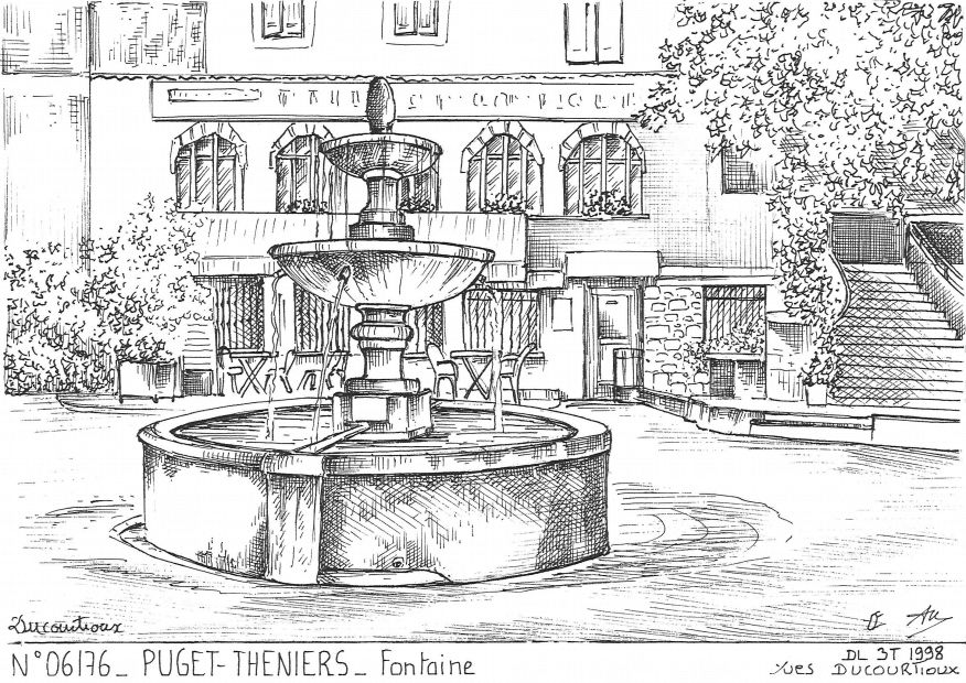 N 06176 - PUGET THENIERS - fontaine
