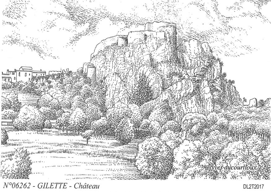 N 06262 - GILETTE - chteau
