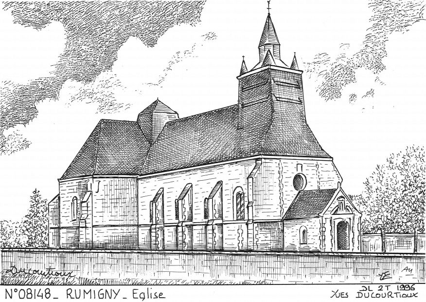 N 08148 - RUMIGNY - église