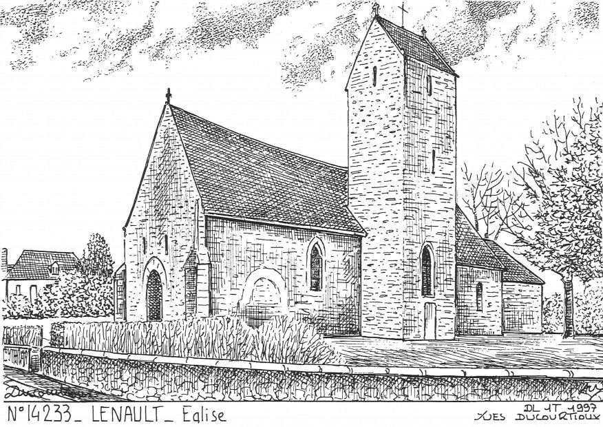 N 14233 - LENAULT - église
