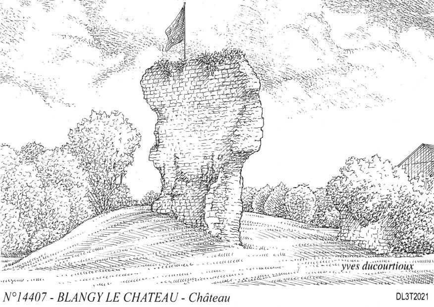 N 14407 - BLANGY LE CHATEAU - chteau