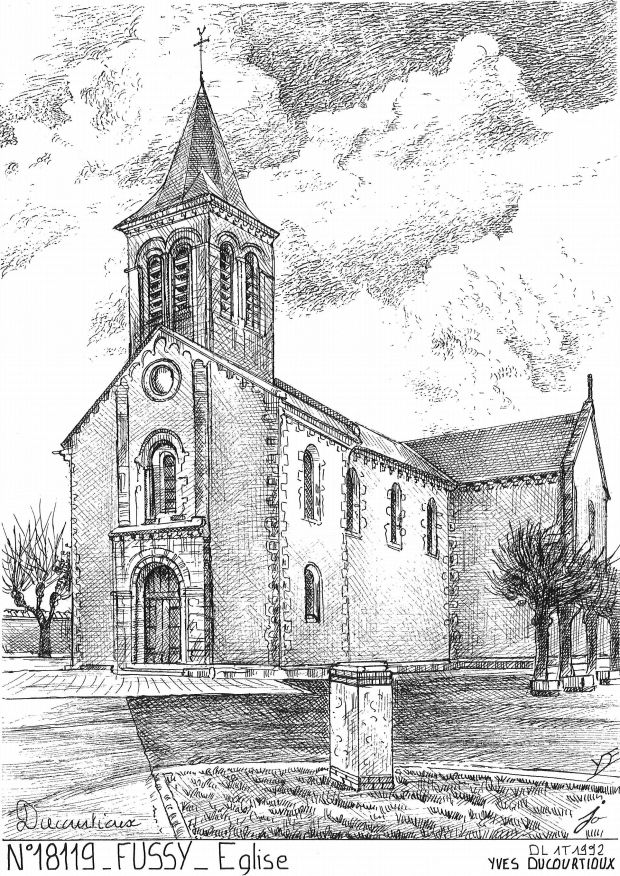 N 18119 - FUSSY - église