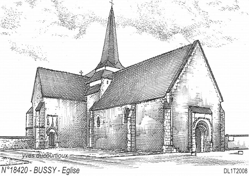 N 18420 - BUSSY - église