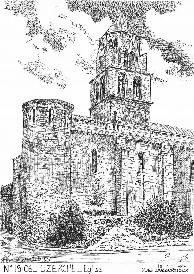 N 19106 - UZERCHE - église