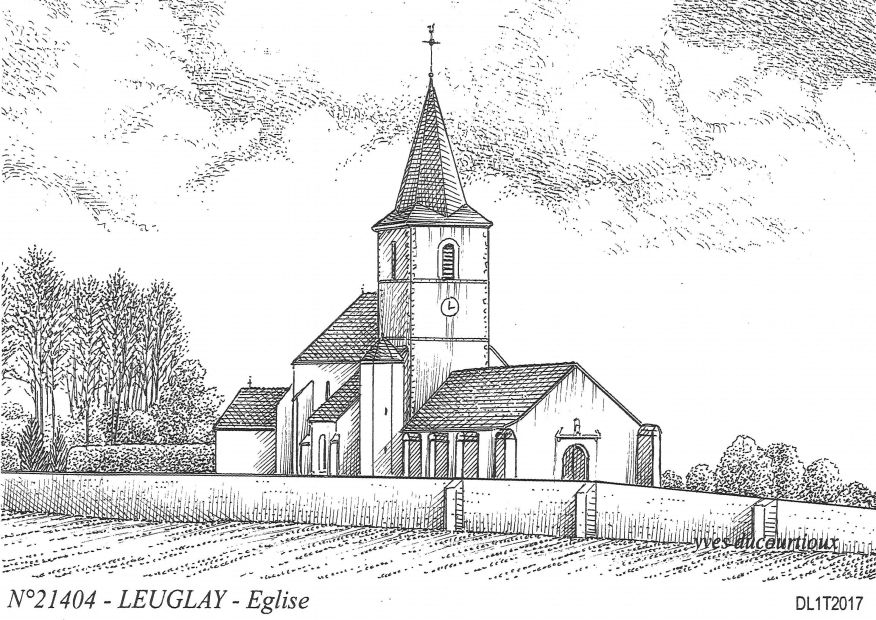 N 21404 - LEUGLAY - église