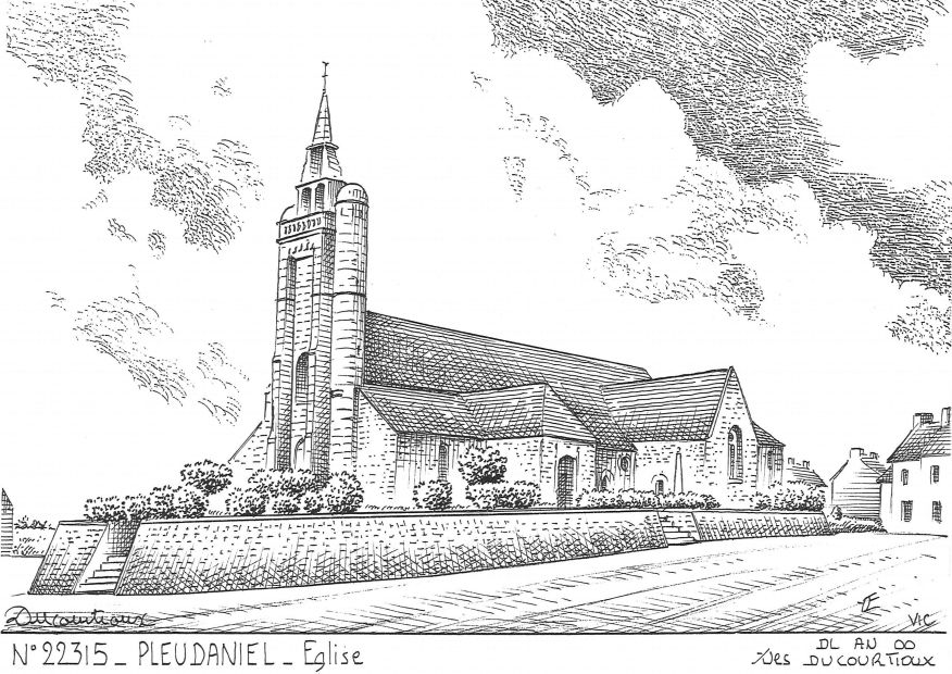 N 22315 - PLEUDANIEL - église