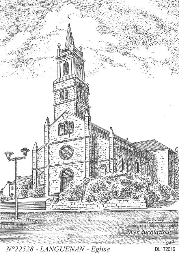 N 22528 - LANGUENAN - église