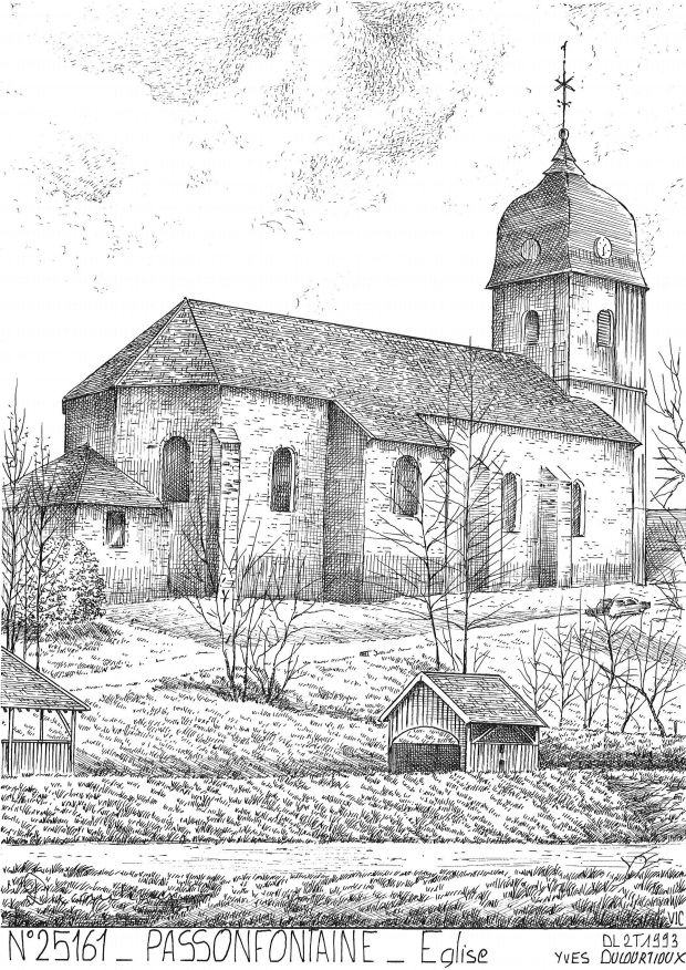 N 25161 - PASSONFONTAINE - glise