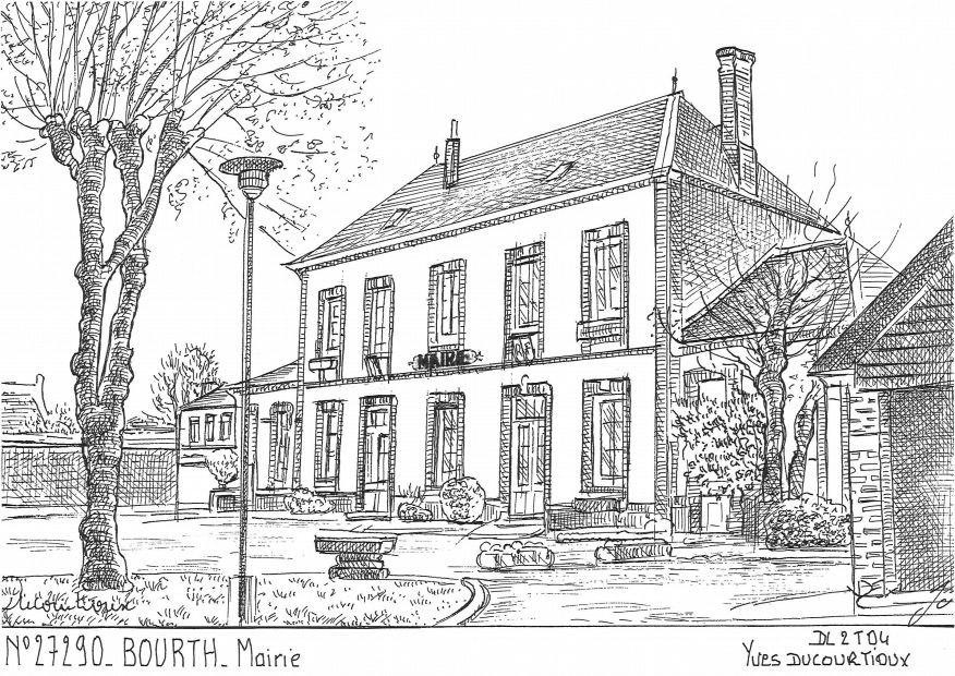 N 27290 - BOURTH - mairie