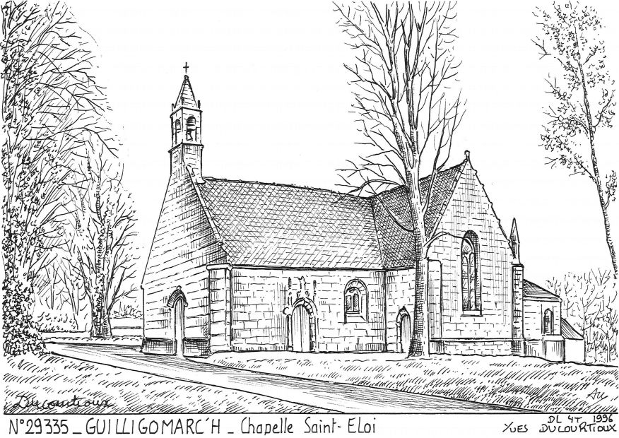 N 29335 - GUILLIGOMARC H - chapelle st loi