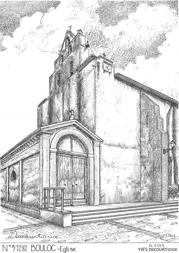 N 31282 - BOULOC - église
