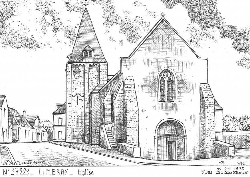 N 37229 - LIMERAY - église